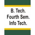 IT B.Tech 4th Sem