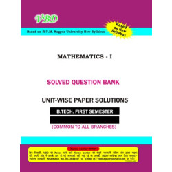 Applied Mathematics-I (B.Tech I Sem. RTMNU CBCS New Syallbus)